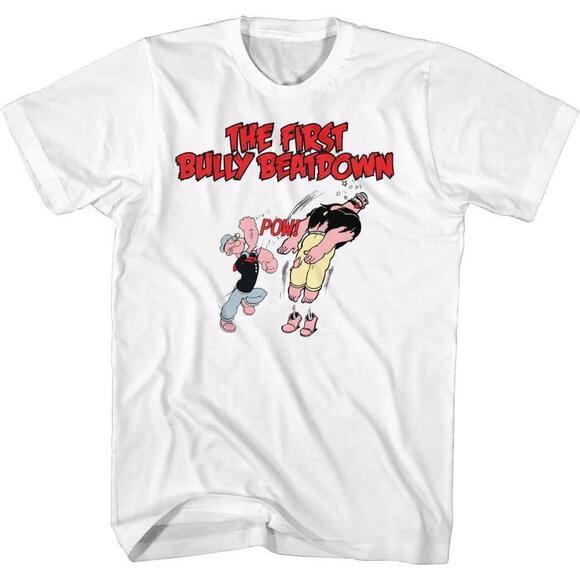 Kaity K Other - Bully Beatdown Popeye T-Shirt Funny Cartoon Mashup Graphic Unisex Fan Tee